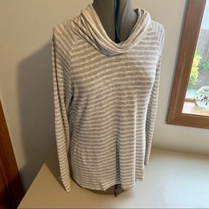 Gibson lightweight striped sweater